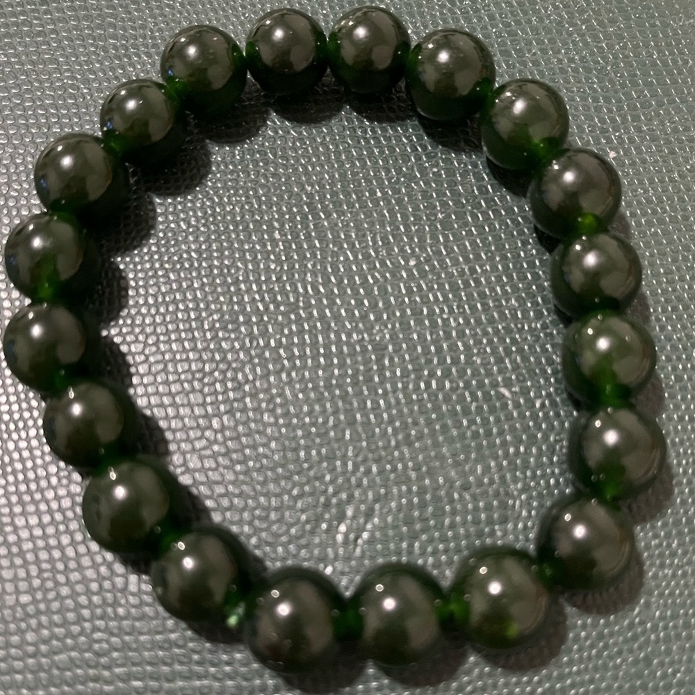 Gemstone beaded bracelet